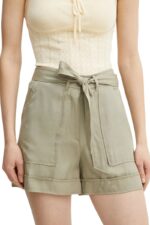 Guess Γυναικείο Σορτς W5GD1RWG4C2-G8CJ Πράσινο