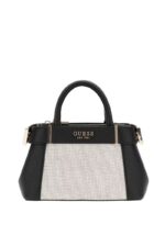 Guess Anadela Mini Γυναικεία Τσαντά HWAG9633760 Μαύρη/Γκρι