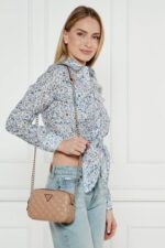 Guess Giully Γυναικεία Τσαντά HWQG8748140 Καφέ - Image 2