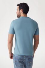 Guess Ανδρικό T-Shirt M5GI07I3Z14-G7DV Μπλε - Image 3