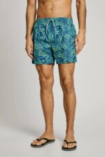 Pepe Jeans Ανδρικό Μαγιό Βερμούδα PMB10405-778 Πράσινο/Μπλε - Image 3