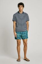 Pepe Jeans Ανδρικό Μαγιό Βερμούδα PMB10405-778 Πράσινο/Μπλε - Image 2