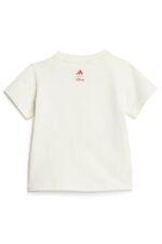 Adidas Disney Βρεφικό Σετ Με Σορτς JF3625 Mickey Mouse Εκρού/Κοκκίνο - Image 2