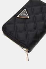 Guess Giully Γυναικείο Καπιτονέ Πορτοφόλι SWQG9673140 Μαύρο - Image 4