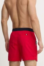 Tomy Hilfiger Ανδρικό Μαγιό Βερμούδα UM0UM03259-XLG Κοκκίνο/Λευκό/Μπλε - Image 3