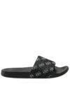 Guess Tokyom Ανδρική Παντόφλα FMJTOKELL19-BKGRY Μαύρη
