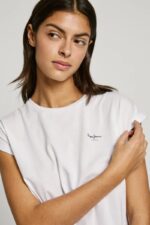 Pepe Jeans Γυναικείο Αμάνικο T-shirt PL506030-800 Λευκό - Image 3
