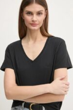 Pepe Jeans Γυναικείο T-shirt PL505999-999 Μαύρο - Image 3