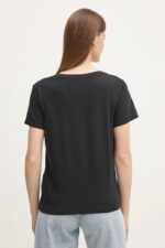 Pepe Jeans Γυναικείο T-shirt PL505999-999 Μαύρο - Image 4