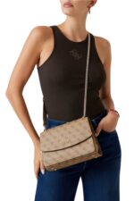 Guess Calista Γυναικεία Τσαντά HWSG733421 Καφέ - Image 2