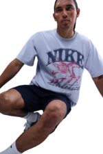 Nike Ανδρικό T-Shirt IH5069-057 Μωβ - Image 2