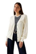 Guess Γυναικεία Ζακέτα W5YR06Z3OO0-G012 Εκρού