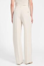 Guess Κλασικό Γυναικείο Παντελόνι W5YB08WGHC2-G012 Εκρού - Image 3