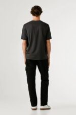 Pepe Jeans Ανδρικό T-Shirt PM508664-999 Μαύρο - Image 4