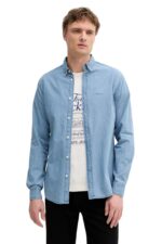 Pepe Jeans Ανδρικό Πουκάμισο PM3090014C0-000 Μπλε