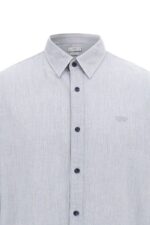 Guess Ανδρικό Πουκάμισο M5YH75WHFB0-F7Z7 Γκρι/Μπλε - Image 3