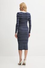 Guess Γυναικείο Φόρεμα W5YK98Z2YK2-F7BG Ριγέ Μπλε - Image 4