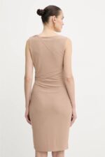 Guess Γυναικείο Φόρεμα W5YK27KAQL2-G1DQ Καφέ - Image 4