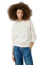 Pepe Jeans Γυναικείο Φούτερ PL581524-808 Λευκό