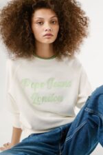 Pepe Jeans Γυναικείο Φούτερ PL581524-808 Λευκό - Image 3