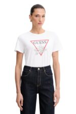 Guess Γυναικείο T-Shirt W5YI38I3Z14-G011 Λευκό