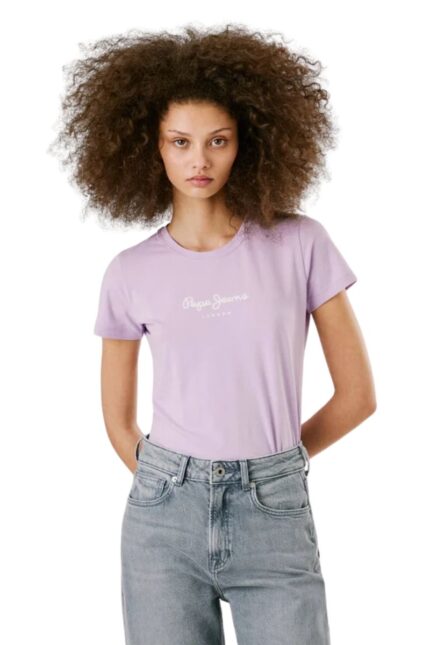Pepe Jeans Γυναικείο T-Shirt New Virginia PL505202-419 Λιλά