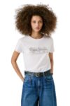 Pepe Jeans Γυναικείο T-Shirt Ava PL506120-800 Λευκό