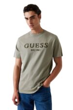 Guess Ανδρικό T-Shirt M5YI17I3Z14-G9D5 Λαδί