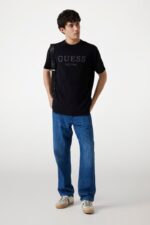 Guess Ανδρικό T-Shirt M5YI17I3Z14-JBLK Μαύρο - Image 2