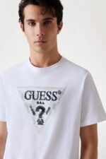 Guess Ανδρικό T-Shirt M5YI15I3Z14-G011 Λευκό - Image 2