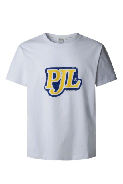 Pepe Jeans Mathias Tee Ανδρικό T-Shirt PM509955-800 Λευκό