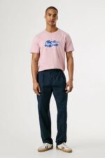 Pepe Jeans Milton Tee Ανδρικό T-Shirt PL509959-323 Ροζ - Image 2