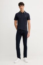 Guess Polo Ανδρικό T-Shirt M5YP66J1314-G7V2 Μπλε - Image 2