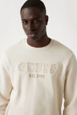 Guess Ανδρικό Φούτερ M5YQ08KCN01-G1CV Μπεζ - Image 3