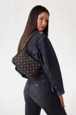 Guess Daryna II Γυναικεία Τσαντά HWEPG720818 Καφέ - Image 2