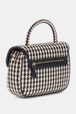 Guess Mirena Mini Γυναικεία Τσάντα HWWG9631200 Μαύρο/Μπεζ - Image 4