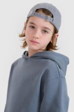 4F Παιδική Φούτερ 4FJWSS25TSWSM1852-46S Γκρι - Image 3