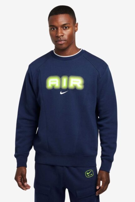 Nike Ανδρικό Φούτερ HM0177-410 Μπλε