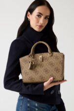 Guess Queensland Γυναίκεια Τσάντα HWOS9655060 Καφέ - Image 2