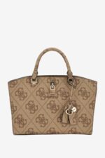 Guess Queensland Γυναίκεια Τσάντα HWOS9655060 Καφέ