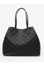 Guess Γυναικεία Τσάντα Ώμου με λογότυπο 4G QL965824-BLA Μαύρο - Image 3