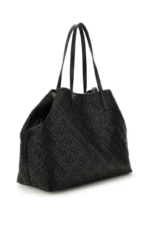 Guess Γυναικεία Τσάντα Ώμου με λογότυπο 4G QL965824-BLA Μαύρο - Image 2