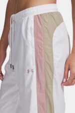 Under Armour Icon Crinkle Γυναικείο Παντελόνι 6007112-100 Λευκό - Image 3