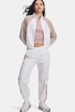 Under Armour Icon Crinkle Γυναικείο Παντελόνι 6007112-100 Λευκό - Image 2