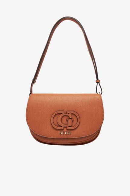 Guess Calebra Γυναικεία Τσάντα HWBG953621 Καφέ