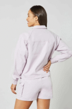 Nike Sportswear Γυναικείο Αθλητικό Μπουφάν CZ8898-576 Λιλά - Image 3