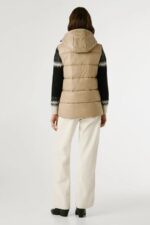 Pepe Jeans Sussy Vest Γυναικείο Αμάνικο Μπουφάν PL4024359-836 Μπεζ - Image 4