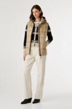 Pepe Jeans Sussy Vest Γυναικείο Αμάνικο Μπουφάν PL4024359-836 Μπεζ - Image 2