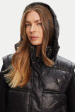 Guess Γυναικείο Αμάνικο Μπουφάν W5YL11WHDO2-JBLK Μαύρο - Image 4