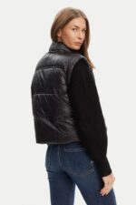 Guess Γυναικείο Αμάνικο Μπουφάν W5YL11WHDO2-JBLK Μαύρο - Image 3